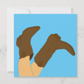 Cowboy Boots Yee-Haw (Vorderseite)