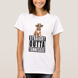 Cowboy Boxer Straight Outdoor Tennessee T-Shirt