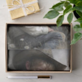 Cowboy Boy Hugging Calf Decoupage Seidenpapier (Geschenk)