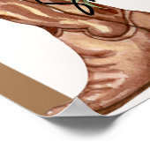 Cowboy-Brautparty Poster (Ecke)