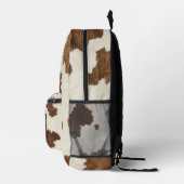 Cowboy Bull Rider Boys Backpack | Western Rodeo Bedruckter Rucksack (Rechts)