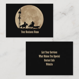 Cowboy Business Cards Visitenkarte