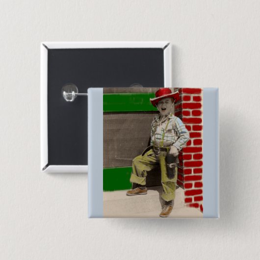 Cowboy Button (Vorne & Hinten)