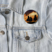 Cowboy-Button oder -Abzeichen Button (Beispiel)