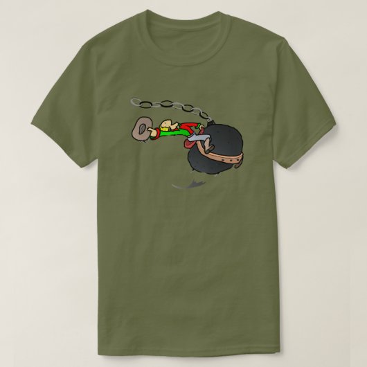 Cowboy Cannon Ball T-Shirt (Design vorne)