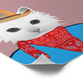 COWBOY CAT POSTER (Ecke)