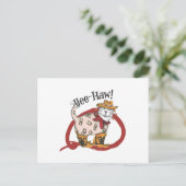 Cowboy Cat Postkarte (Stehend Vorderseite)