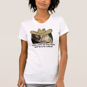 Cowboy Cat T - Shirt