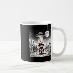 Cowboy Cat Ufo Meme Funny Cat Ufos Valentinstag Kaffeetasse