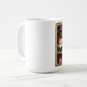 Cowboy Cat x 4 Kaffeetasse (Vorderseite Links)