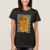 Cowboy Chicken Nugget Meme T-Shirt (Vorderseite)