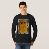 Cowboy Chicken Nugget Meme T-Shirt (Vorne ganz)