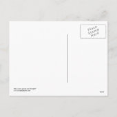 Cowboy Christmas Postcard Feiertagspostkarte (Rückseite)