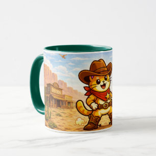 Cowboy Cliff - Whiskers Through Time Tasse