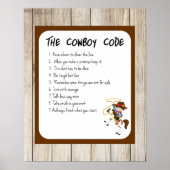 Cowboy-Code Poster (Vorne)