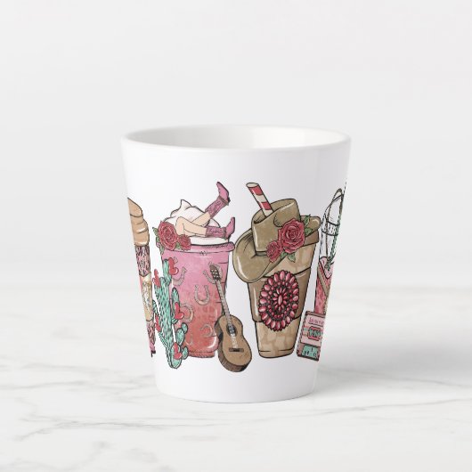 Cowboy Coffee Cups | Western gepriesen Milchtasse (Vorderseite)
