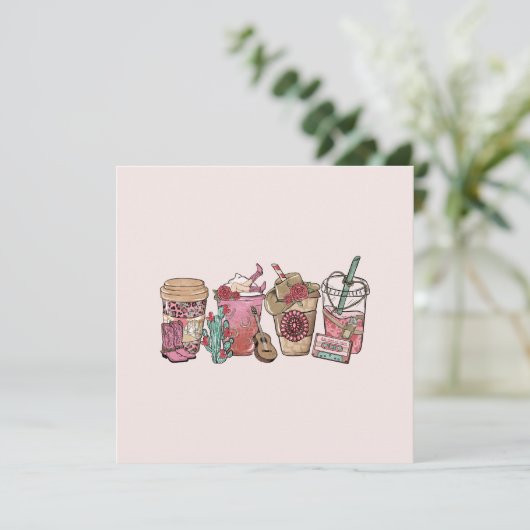 Cowboy Coffee Time (Stehend Vorderseite)