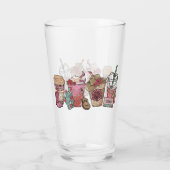 Cowboy Coffee Time Glas (Rückseite)