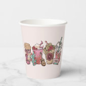 Cowboy Coffee Time Pappbecher (Rückseite)