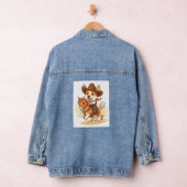Cowboy Corgi - Western Rodeo Dog Jeansjacke (Hangar)