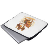 Cowboy Corgi - Western Rodeo Dog Laptopschutzhülle (Vorne Knopf)