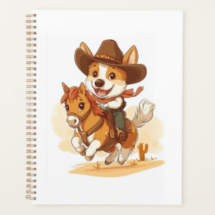 Cowboy Corgi � Western Rodeo Hund Planer