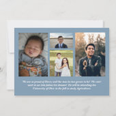 Cowboy Country Foto Abschluss Ankündigung (Rückseite)