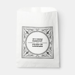 Cowboy Country-Hochzeit des Vintagen Westerns Geschenktütchen