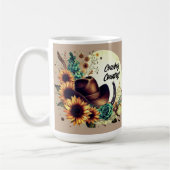 Cowboy Country Rustikale Western Tasse (Links)