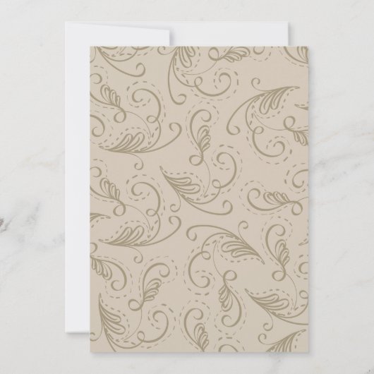 Cowboy Country Western Graduation Party Einladung (Rückseite)