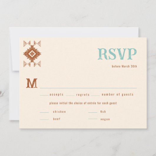 Cowboy Country Western QR Code Meetings RSVP (Vorderseite)