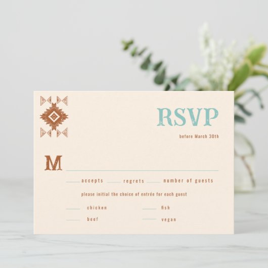 Cowboy Country Western QR Code Meetings RSVP (Stehend Vorderseite)