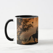 Cowboy Country Western Reiten Tasse (Links)