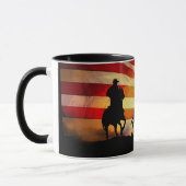 Cowboy Country Western Tasse (Links)