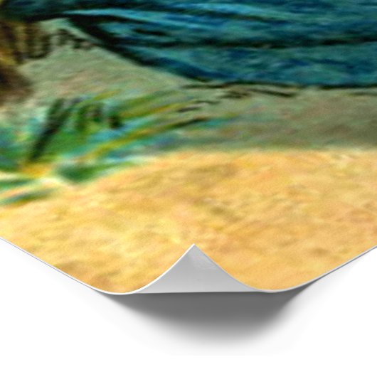 Cowboy Courship Poster (Ecke)