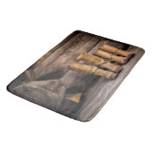 Cowboy & Cowgirl Boots Bath Mat Badematte (Schrägansicht)