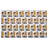 Cowboy-Cowgirl Stoff (Fat Quarter (45,7 x 55,9 cm))