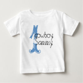 Cowboy Customizable 1st Birthday Tshirt