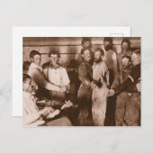 Cowboy Dance Postkarte (Vorne/Hinten)