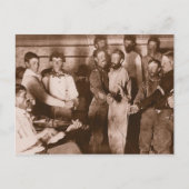 Cowboy Dance Postkarte (Vorderseite)