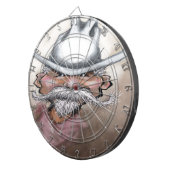 Cowboy Dartscheibe (Vorderseite rechts)