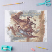 Cowboy Decoupage Seidenpapier (Basteln)