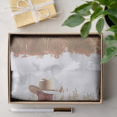 Cowboy Decoupage Seidenpapier (Geschenk)
