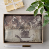 Cowboy Decoupage Seidenpapier (Geschenk)
