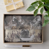 Cowboy-Dekoupage-Tissue Paper Seidenpapier (Geschenk)