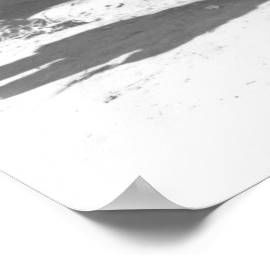 Cowboy, der von einer Peter Pan-Erdbutter-Dose iss Poster (Ecke)