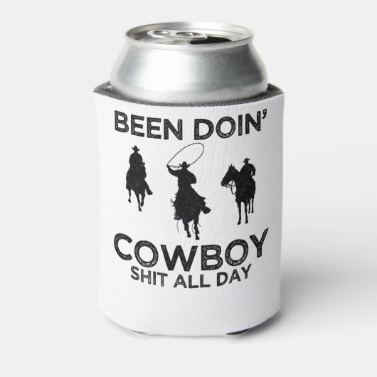 Cowboy Dosenkühler (Kanne Rückseite)