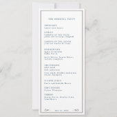 Cowboy-Ehepaar Einladung (Rückseite)