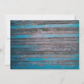 Cowboy - Einladungen zum Geburtstag (Rückseite)