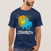 Cowboy einzigartig schön anpassbar T-Shirt (Vorderseite)